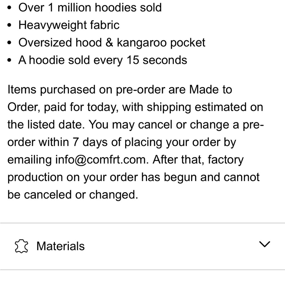 New COMFRT  Hoodie and Sweatpants Set - Picture 6 of 9